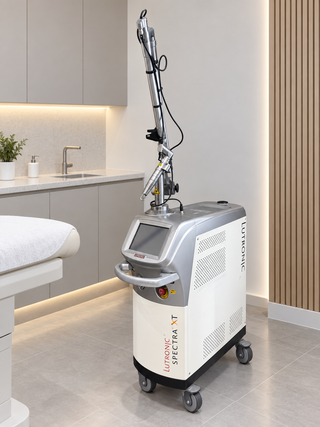 دستگاه واقعی Lutronic SPECTRA XT کلینیک آرا